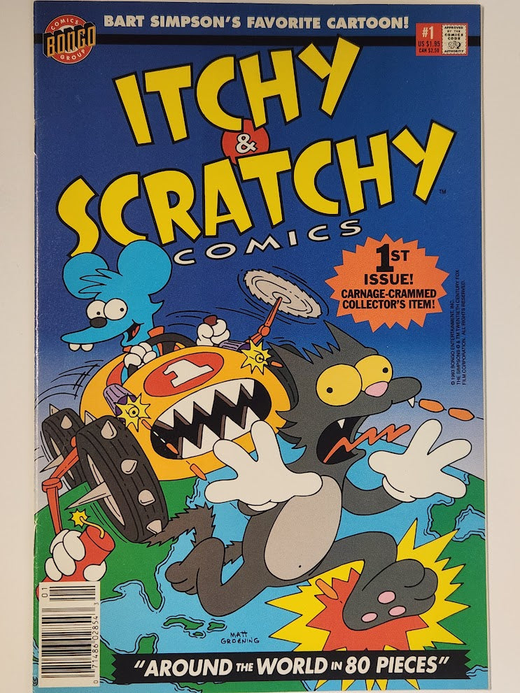 Itchy & Scatchy #1 - VF
