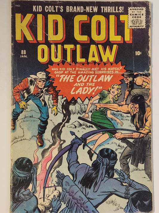 Kid Colt Outlaw #88 - GD
