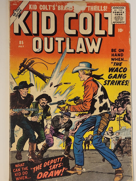 Kid Colt Outlaw #85 - VG