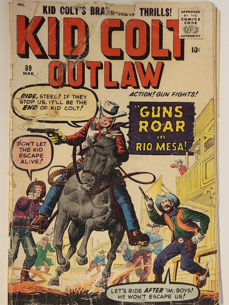 Kid Colt Outlaw #89 - GD