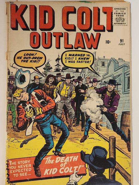 Kid Colt Outlaw #91 - GD