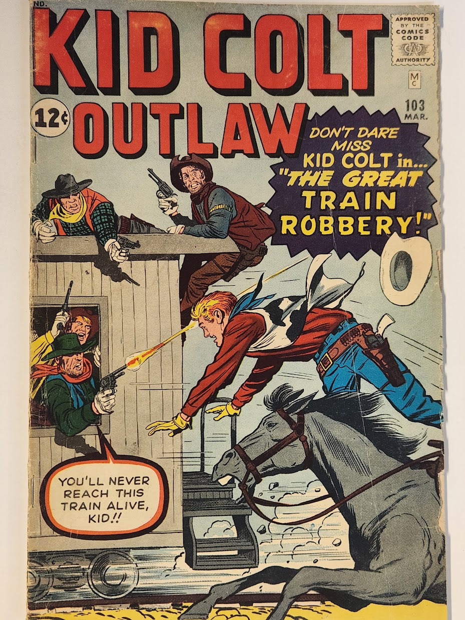 Kid Colt Outlaw #103 - FN