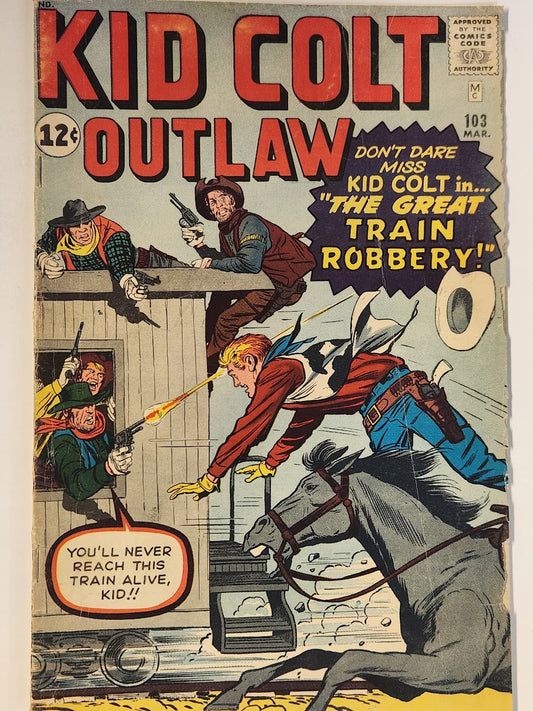 Kid Colt Outlaw #103 - FN