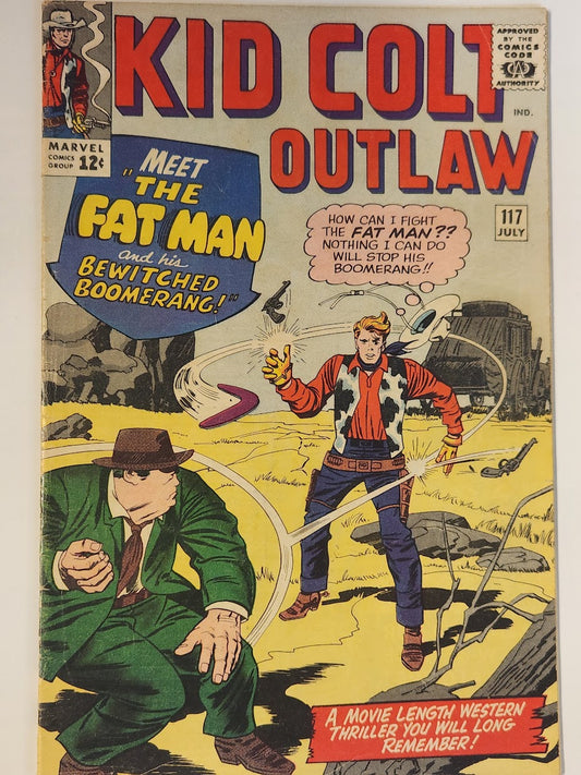 Kid Colt Outlaw #117 - VG