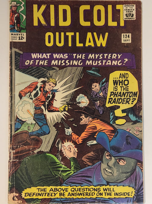 Kid Colt Outlaw #124 - VG