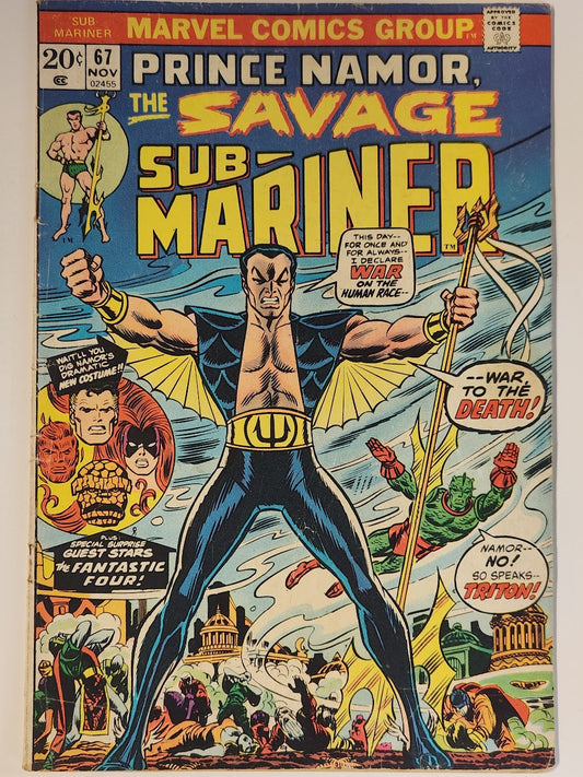 Sub-Mariner #67 - VG