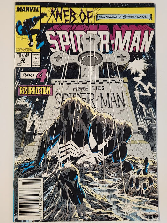 Web of Spider-Man #32 - VF