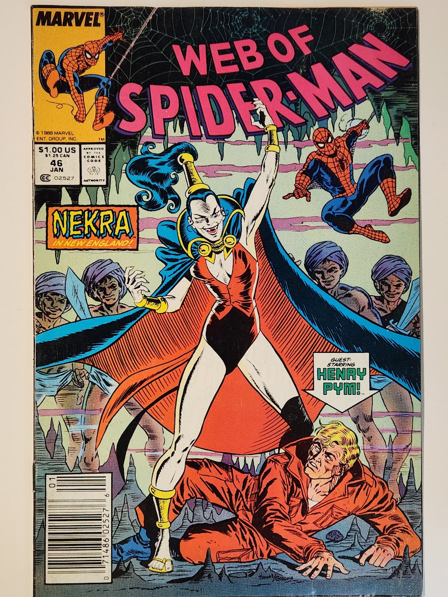 Web of Spider-Man #46 - VF