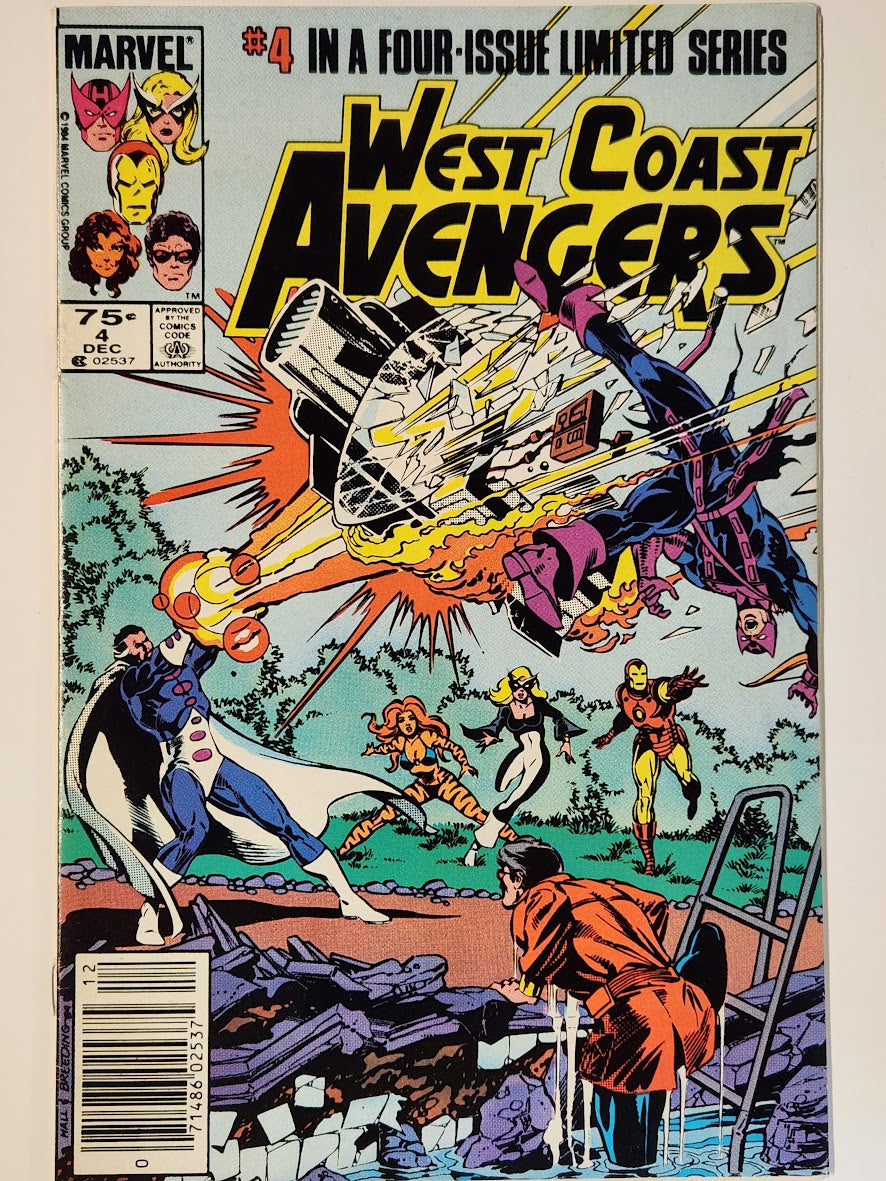 West Coast Avengers #4 - VF