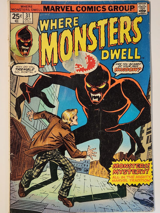 Where Monsters Dwell #31 - GD