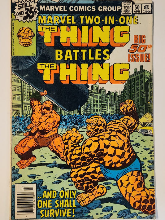 Marvel Two-In-One #50 - VG