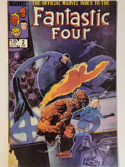 The Official Marvel Index to the Fantastic Four #2 - GD