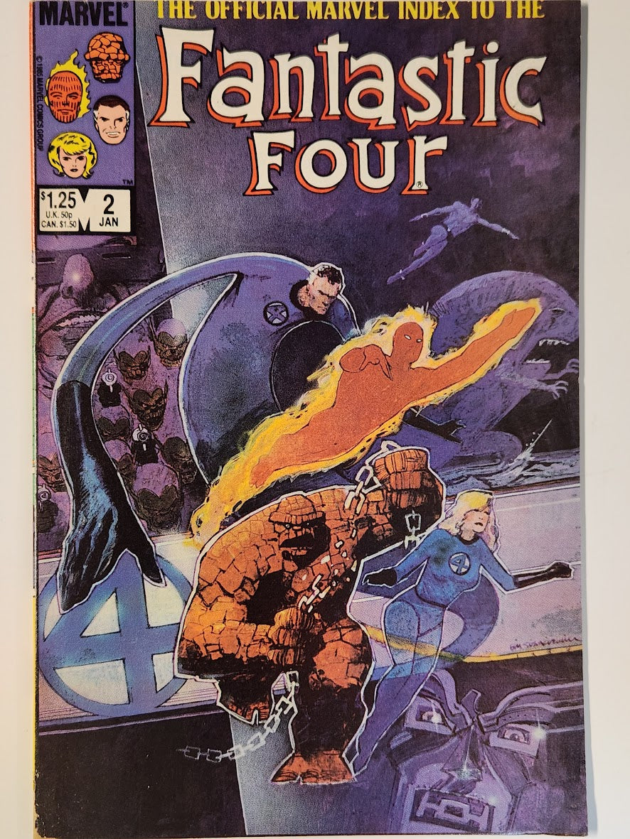 The Official Marvel Index to the Fantastic Four #2 - FN