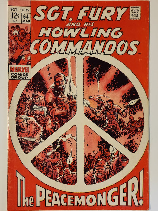 SGT. Fury and His Howling Commandos #64 - FN