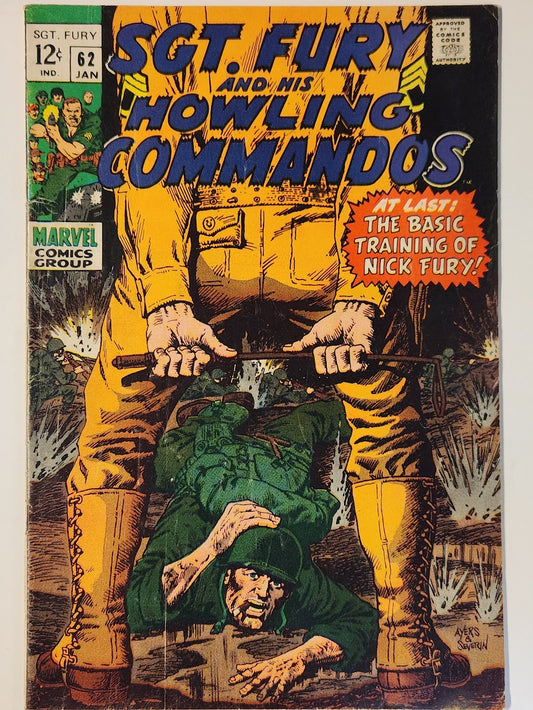 SGT. Fury and His Howling Commandos #62 - VG