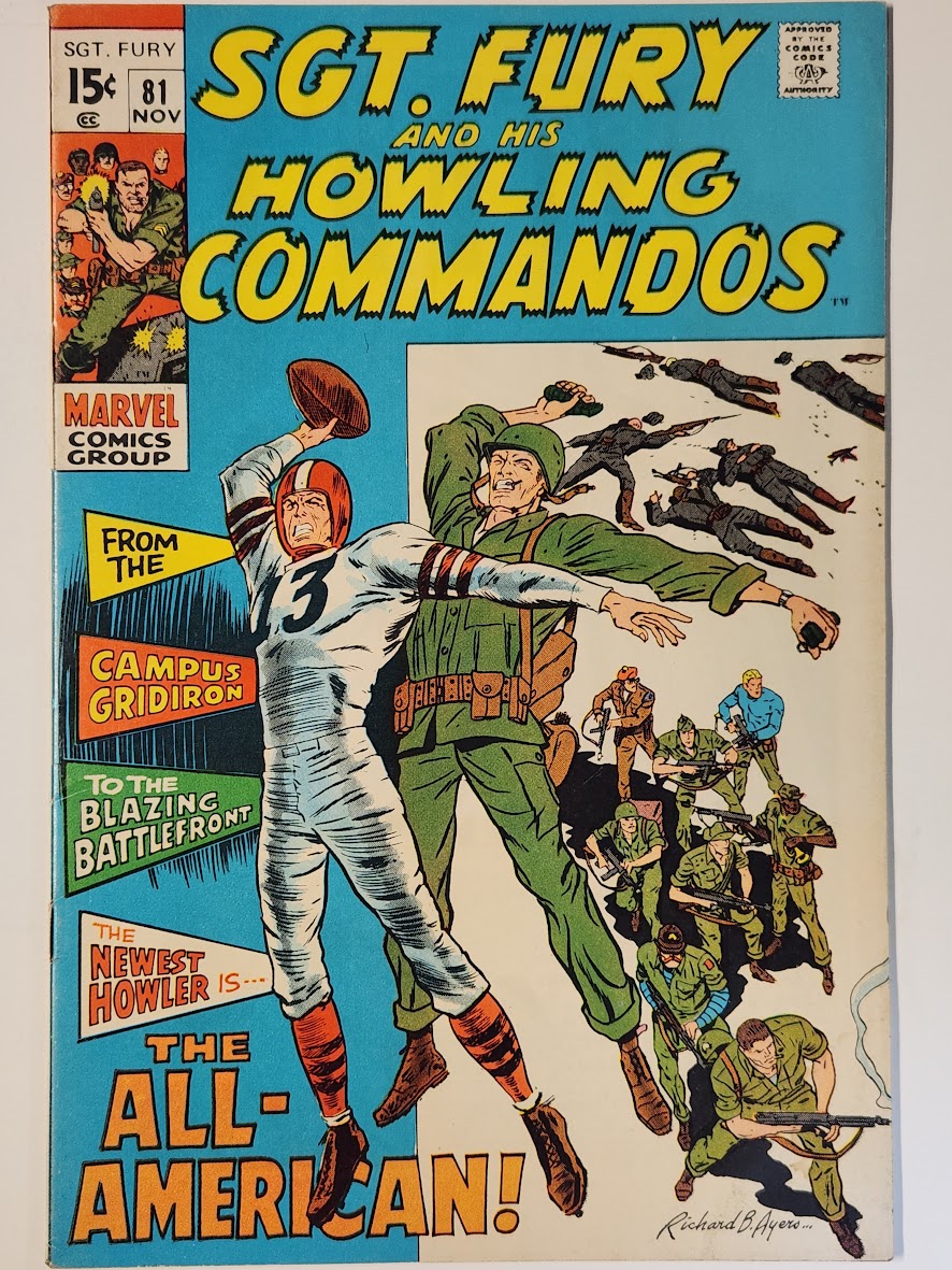 SGT. Fury and His Howling Commandos #81 - VF