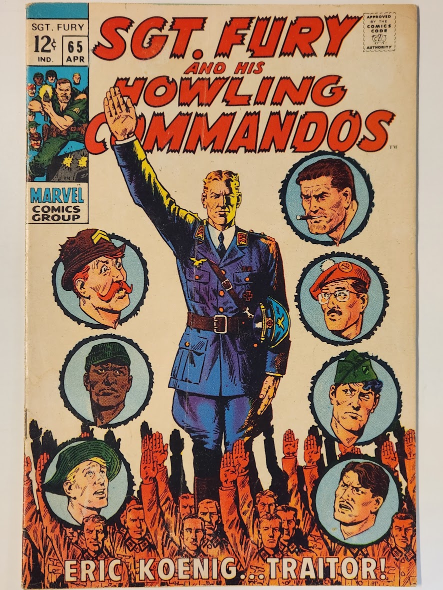 SGT. Fury and His Howling Commandos #65 - FN