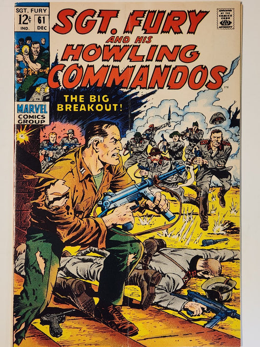 SGT. Fury and His Howling Commandos #61 - FN