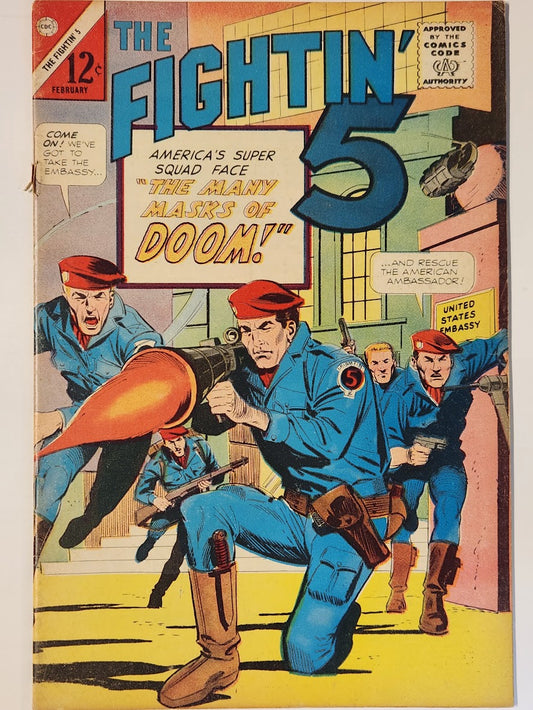 The Fightin' Five #31 - VG