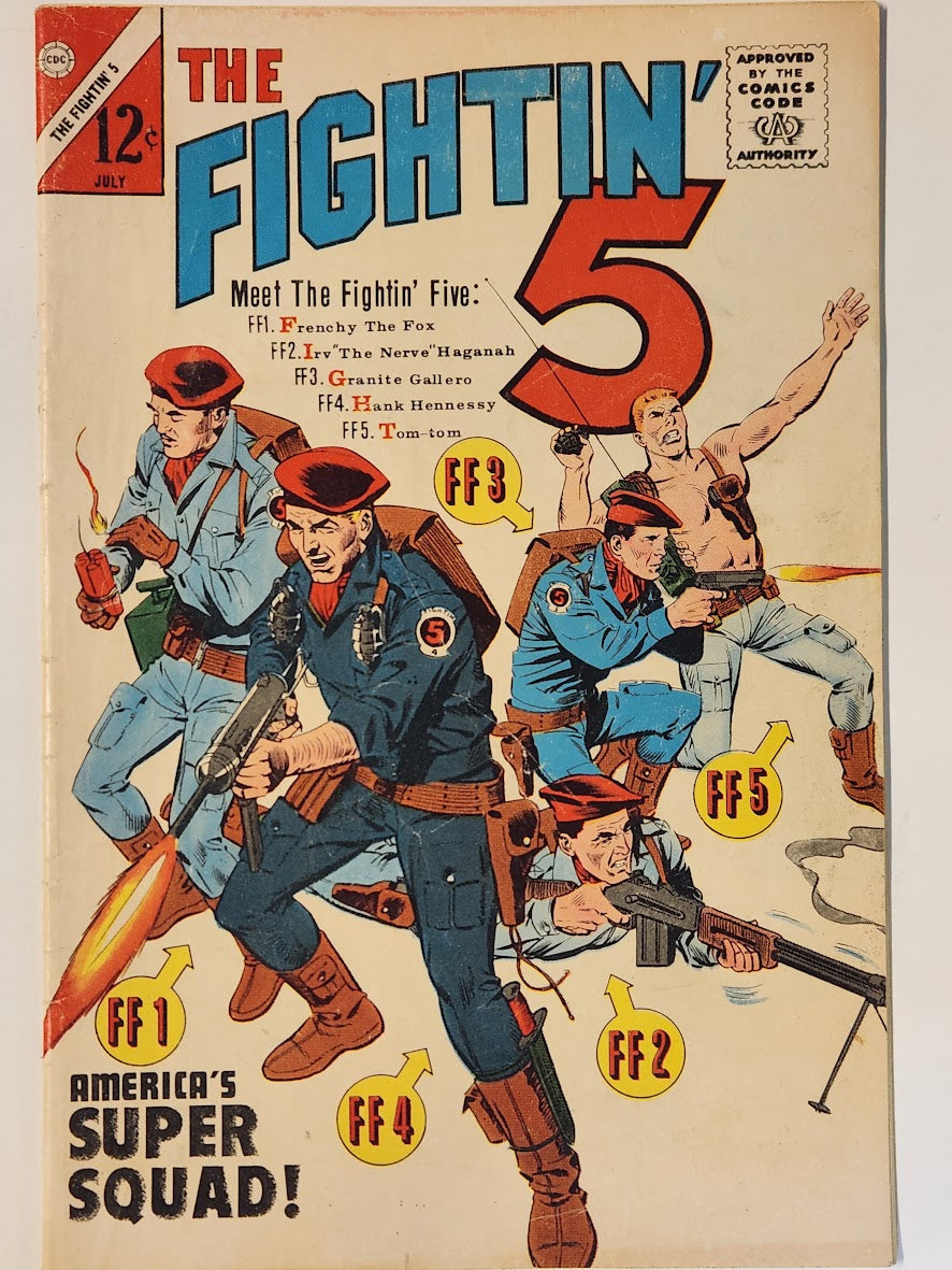 The Fightin' Five #28 - VG