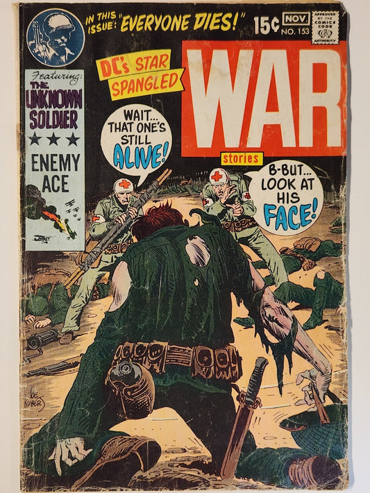 Star Spangled War Stories #153 - VG