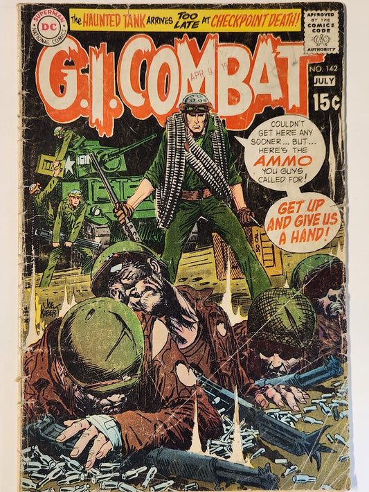 G.I. Combat #142 - GD