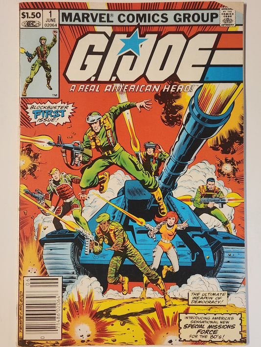 G.I. Joe: A Real American Hero #1 - VG