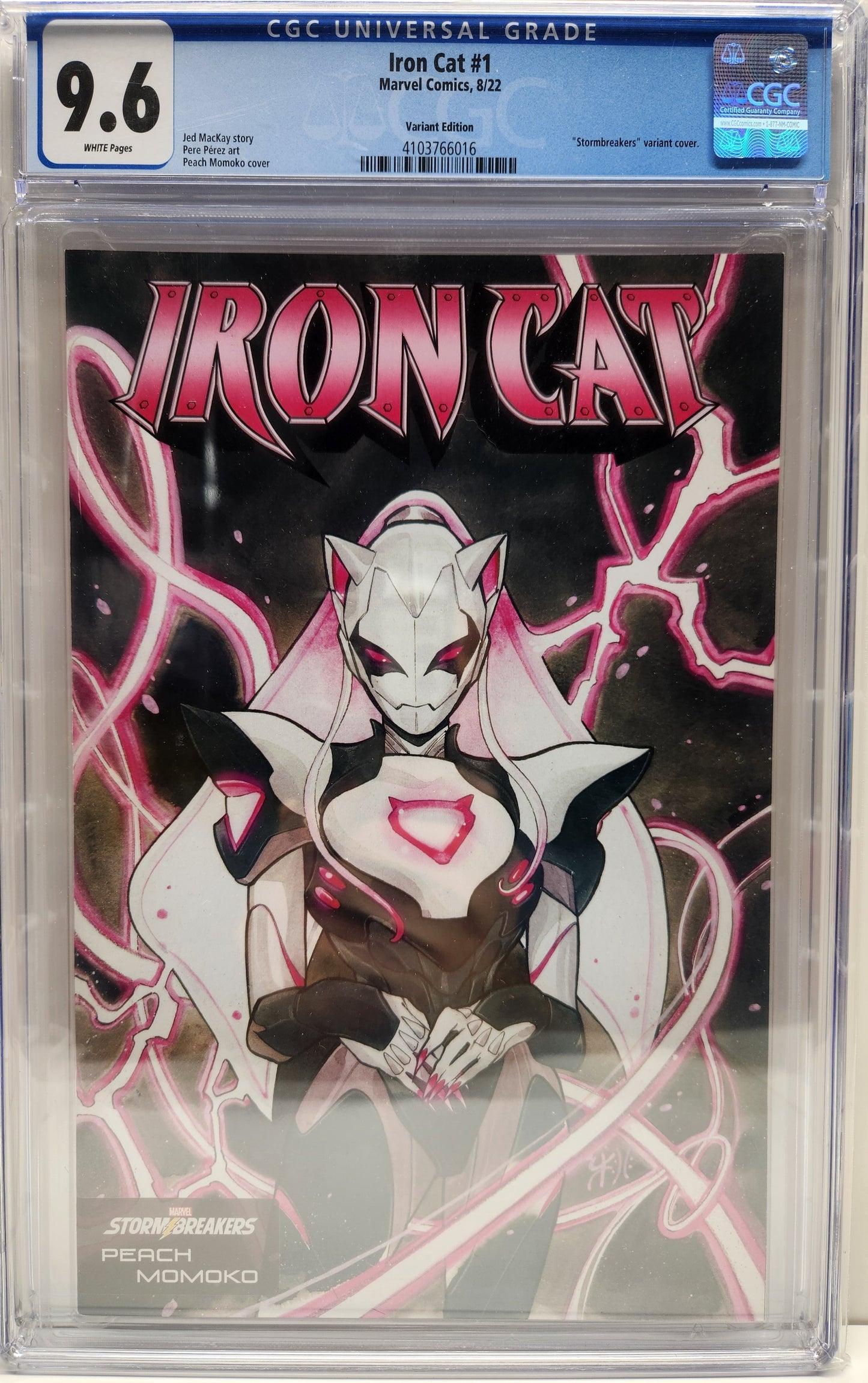 Iron Cat #1 Variant CGC 9.6