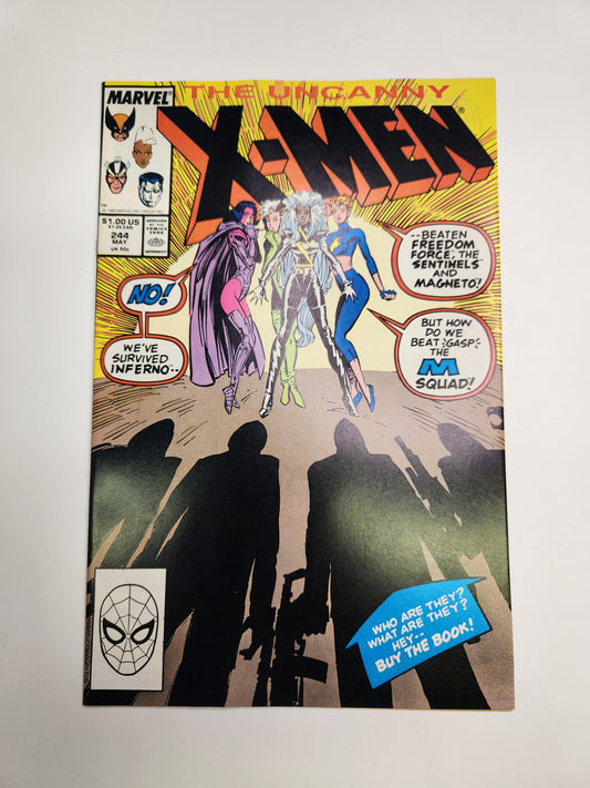 Uncanny X-MEN #244 - VF