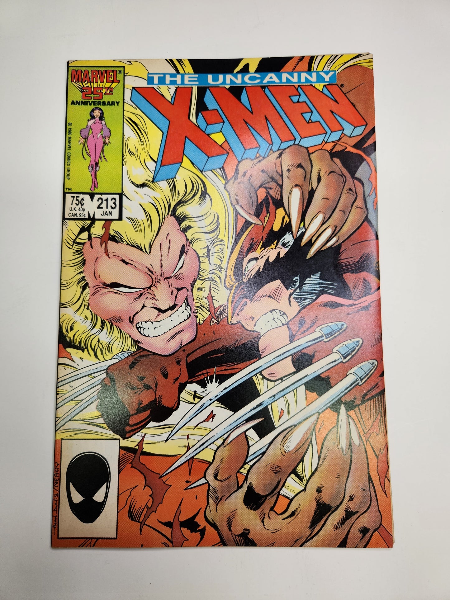 Uncanny X-MEN #213 - VF
