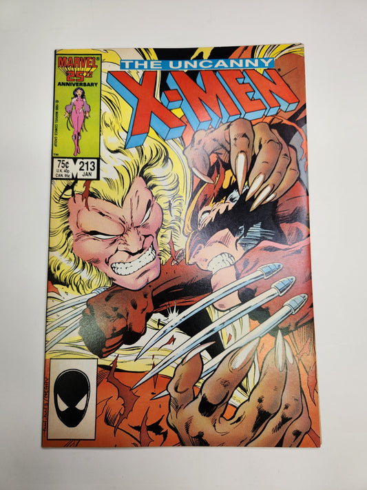 Uncanny X-MEN #213 - VF