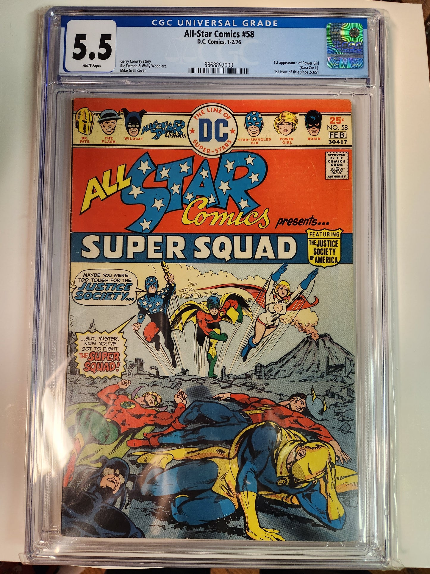 ALL-STAR Comics #58 - CGC 5.5