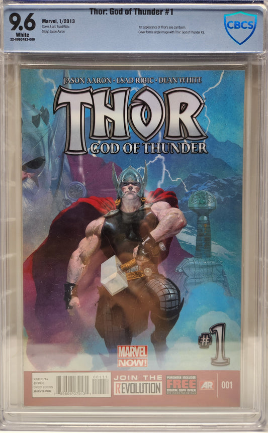 Thor: God of Thunder #1 CBCS 9.6